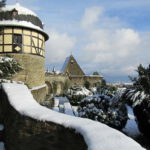 Die Burg hat Winterpause